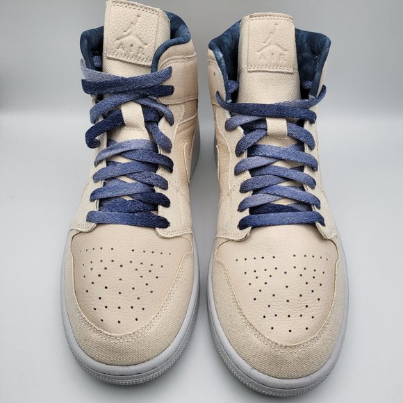 NEW Women 11 / Men 9.5 Air Jordan 1 Mid "Sanddrift" Shoes DM9126-104 - Picture 4 of 10